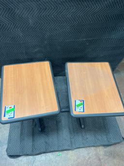 Lot of 2 Wooden Tables