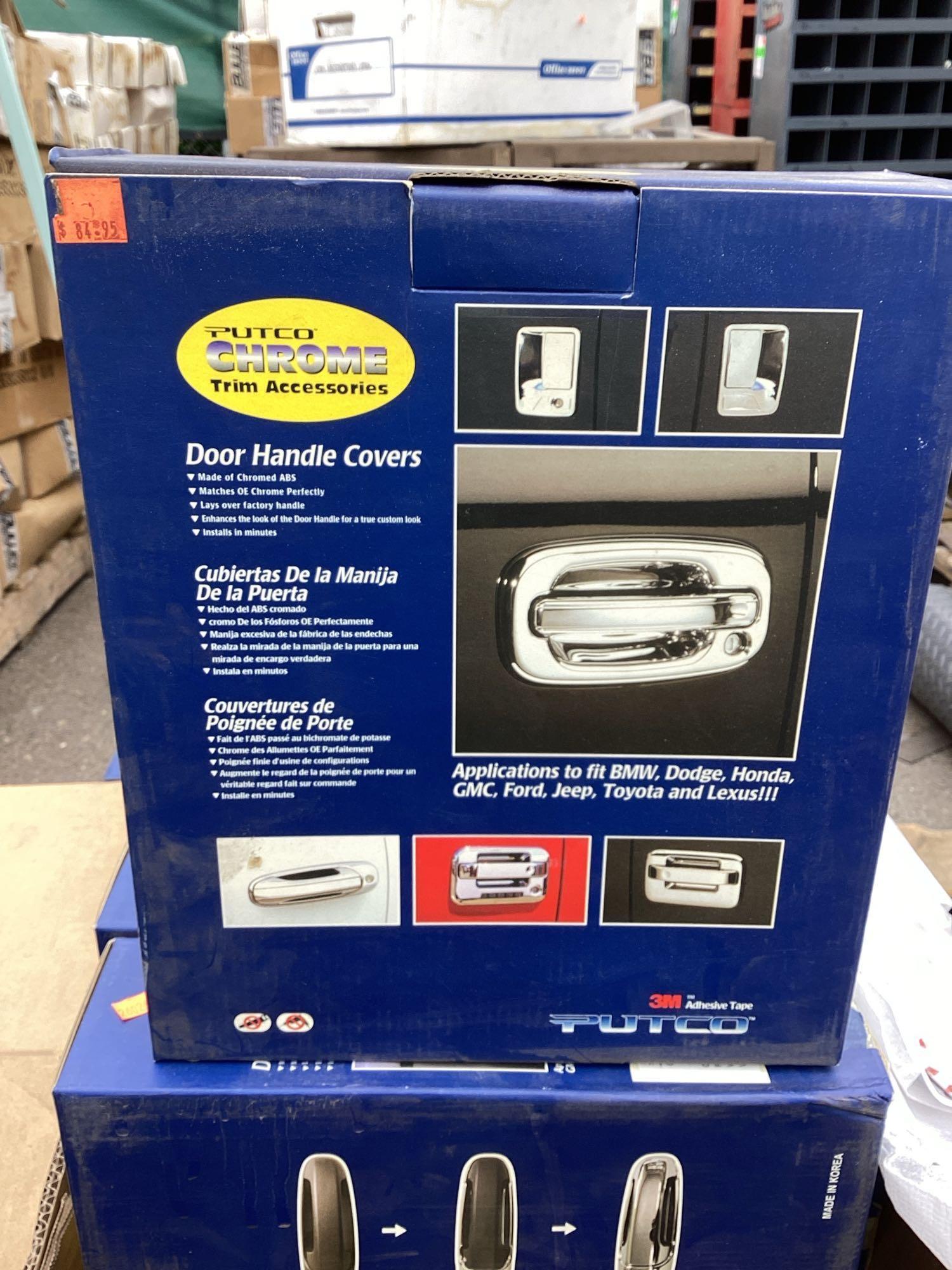 Pallet Lot of Assorted Putco Mirror and Door Handle Covers
