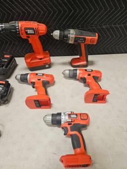 Box Lot Of Power Drills