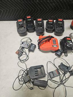 Box Lot Of Power Drills
