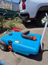 Barker 4-Wheel Portable Waste Tank