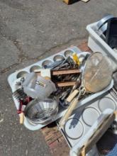 Pallet Lot of Miscellaneous Cookware