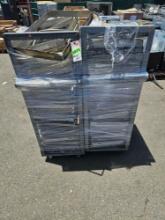 Pallet Lot of Metal Box Trays