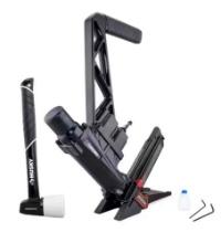 Pneumatic 3-in-1 15.5-Gauge and 16-Gauge 2 in. Flooring Nailer and Stapler with Quick Jam Release
