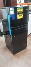 Vissani 4.5 Cu.ft 2-Door Mini Refrigerator with Freezer in Black