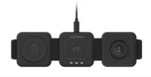 Lot of 2 MyCharge 3-in-1 Folding Wireless Charging Pad