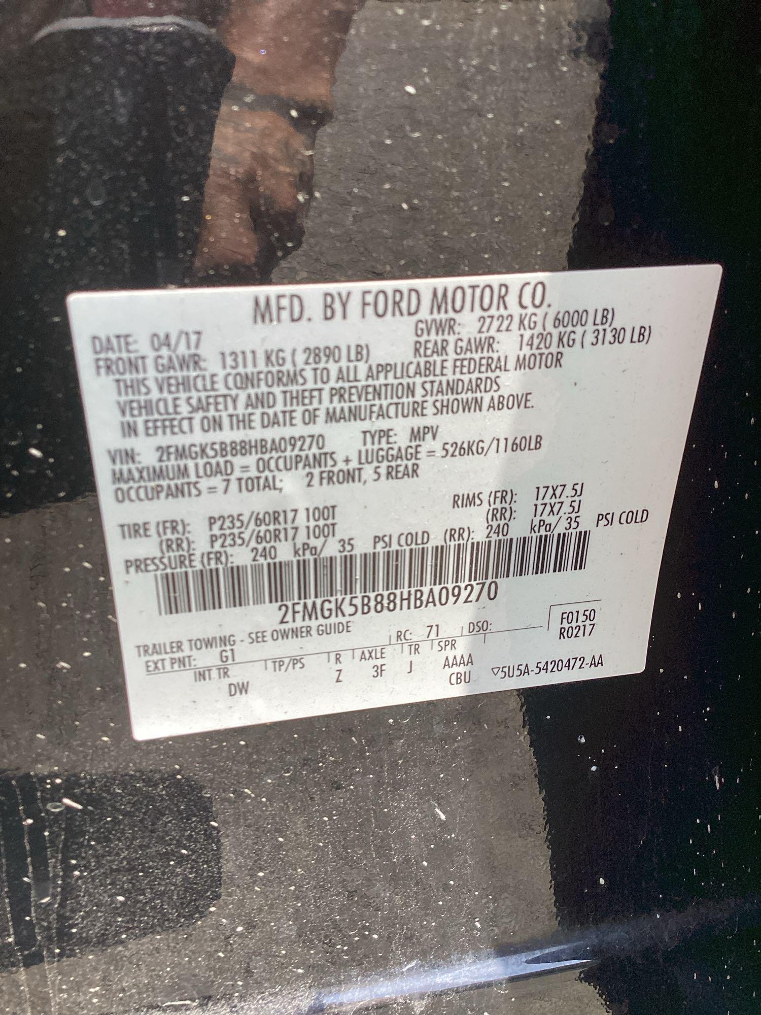 2017 Ford Flex