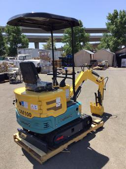 2024 BigMaster DM100 Mini Excavator