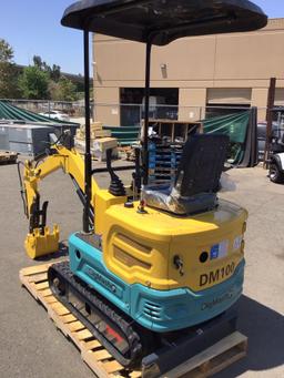 2024 BigMaster DM100 Mini Excavator