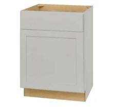 Hampton Bay Avondale Ready to Assemble Plywood Shaker Sink Base Bath Cabinet in Dove Gray