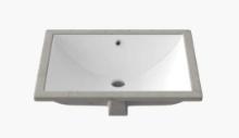 HOROW 24 Inch Kitchen Sink Undermount Square Bathroom Sink