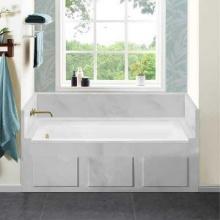 Voltaire Acrylic Left Hand Drain Drop-in Bathtub