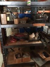 Ed Caps Rack Lot *(Contents On Rack Only)