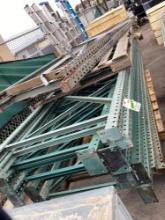Pallet Lot Of 2 Metal Beam Support Shelving Bars