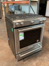 KitchenAid 5.8 Cu. Ft. Self-Cleaning Slide-In Gas Convection Range