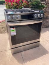 LG 6.3 Cu. Ft. Smart Slide-In Gas True Convection Range with Easy Clean and Air Fry