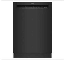 Bosch 100 Series 24 in. Front Control Smart Built-In Hybrid Stainless Steel Tub Dishwasher