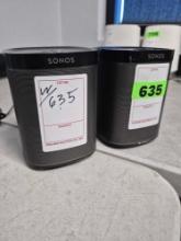 Sonos Play:1 Black WiFI Wireless Speakers