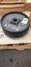 (4) 35lb Custom Deep Dish Bar Weights