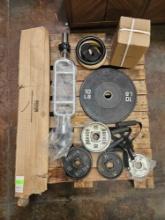 Pallet Lot Of Mixed Workout Equipment