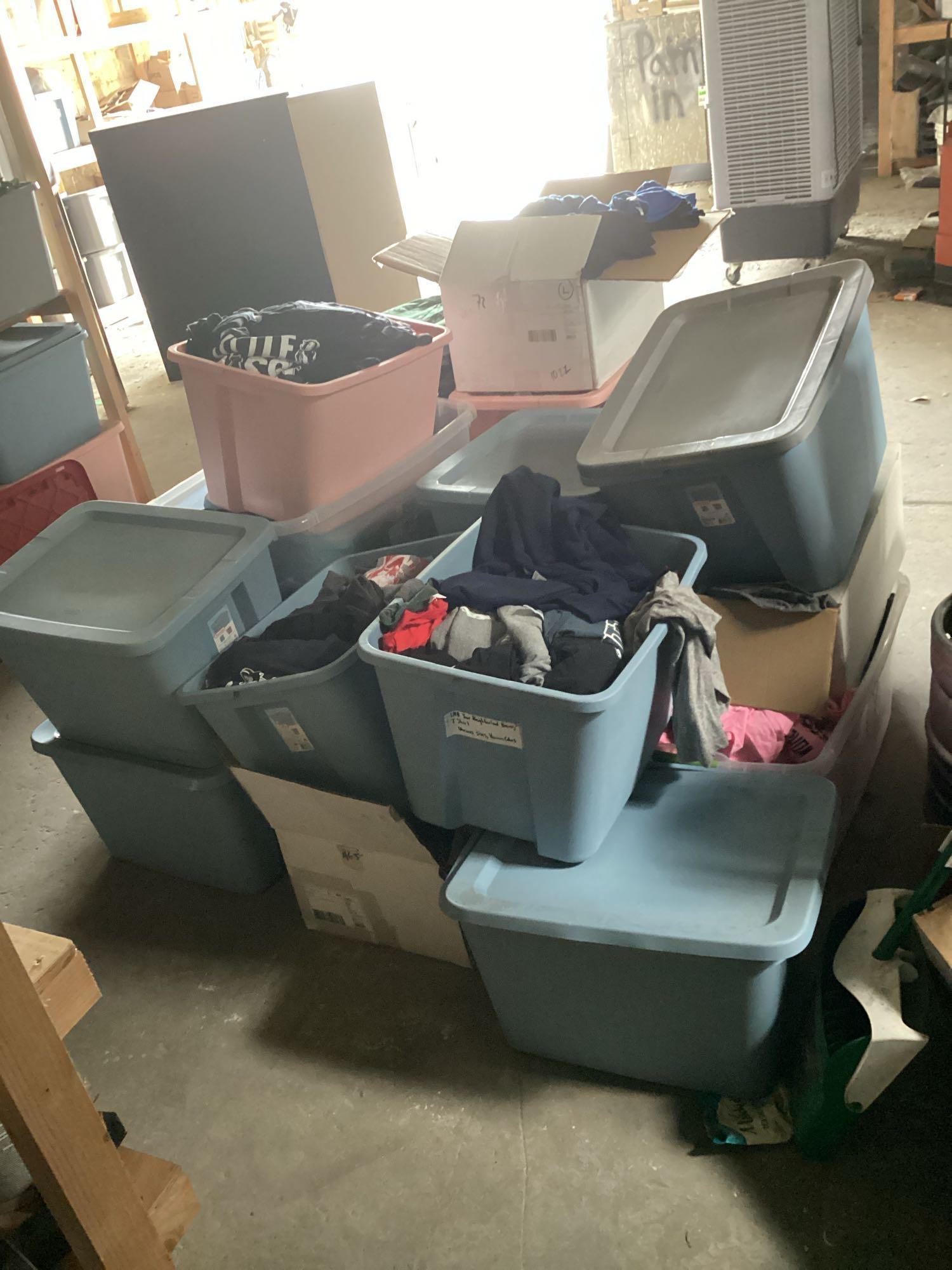 Bulk lot of LMB clothing merchandise