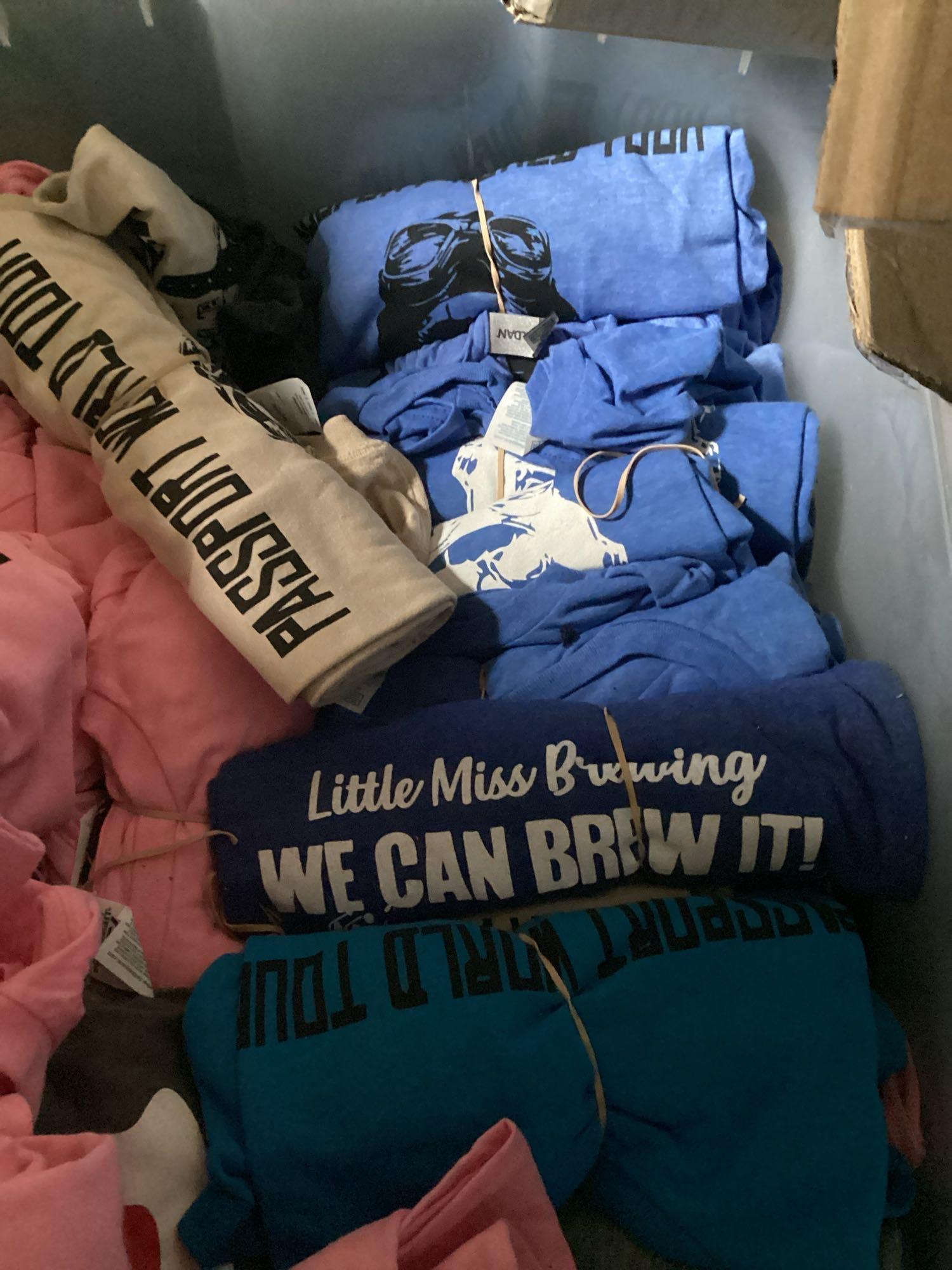 Bulk lot of LMB clothing merchandise