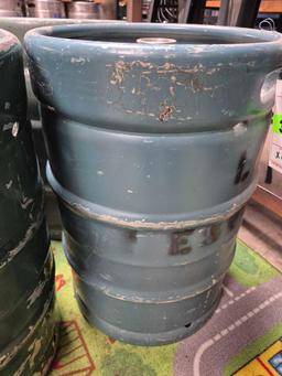 (6) Half Barrel Beer Kegs
