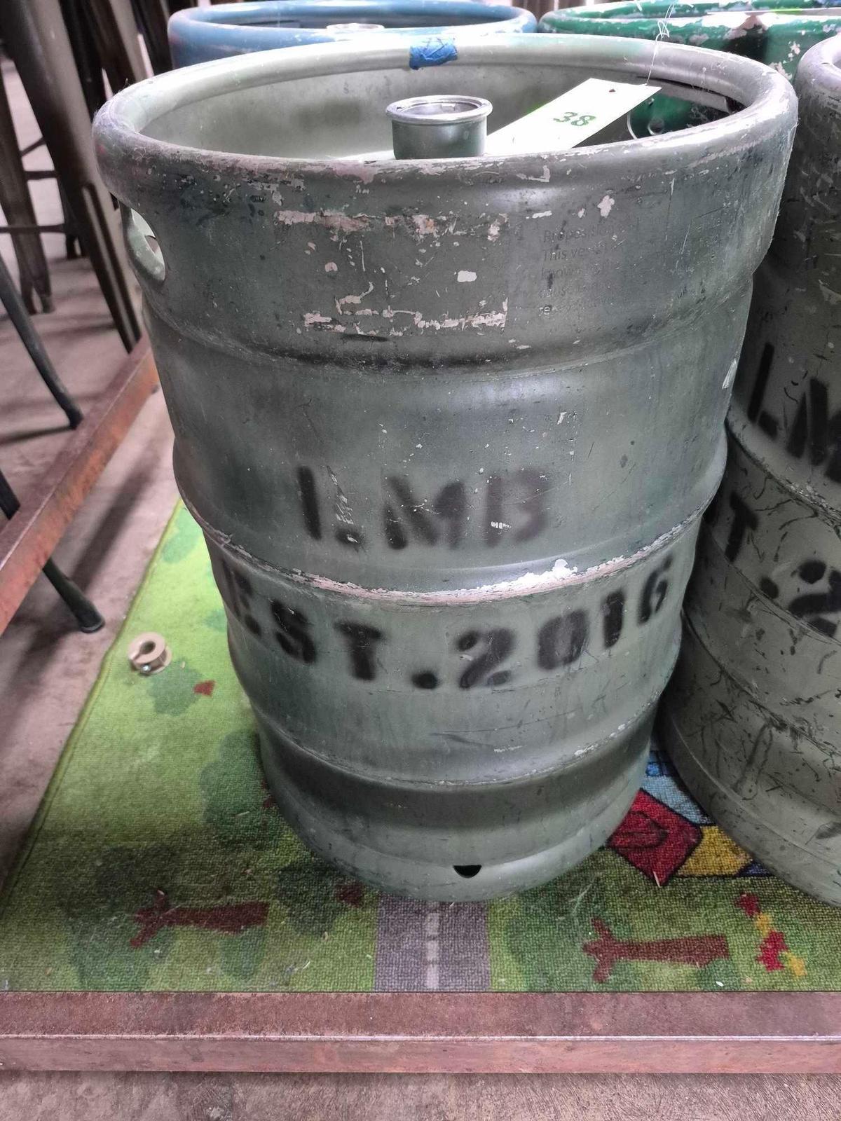 (6) Half Barrel Beer Kegs