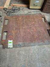 Metal Loading Dock Piece