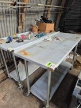 (2) Cart / Rolling Table