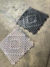 Bulk lot of assorted rubber mats and decor