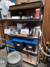 Lot of a Shelf and Miscellaneous Items
