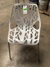(4) Birds nest lounge chairs*White*
