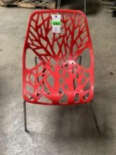 (4) Birds nest lounge chairs*Red*