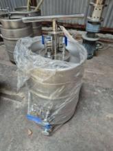 15.5 Gallon Stainless Steel Keg