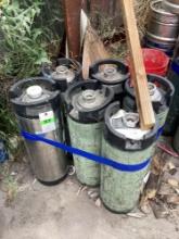 (6) 15Gal. mini kegs