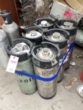 (6) 15Gal. mini kegs