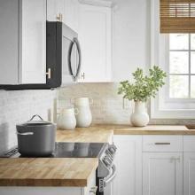 Havea Wood Butcher Block Countertop With Square Edge