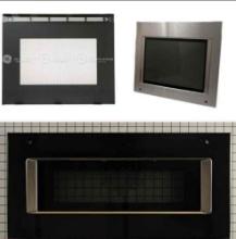 Pallett Lot of (8) Assorted Outer Glass Door Panels