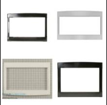 Lot of (4) Assorted Microwave Trim Kits