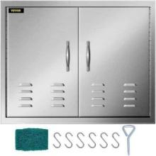 Vevor Stainless Steel Double BBQ Doors
