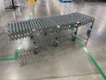FMH Nestaflex 376 Gravity Skate-Wheel Conveyor Section