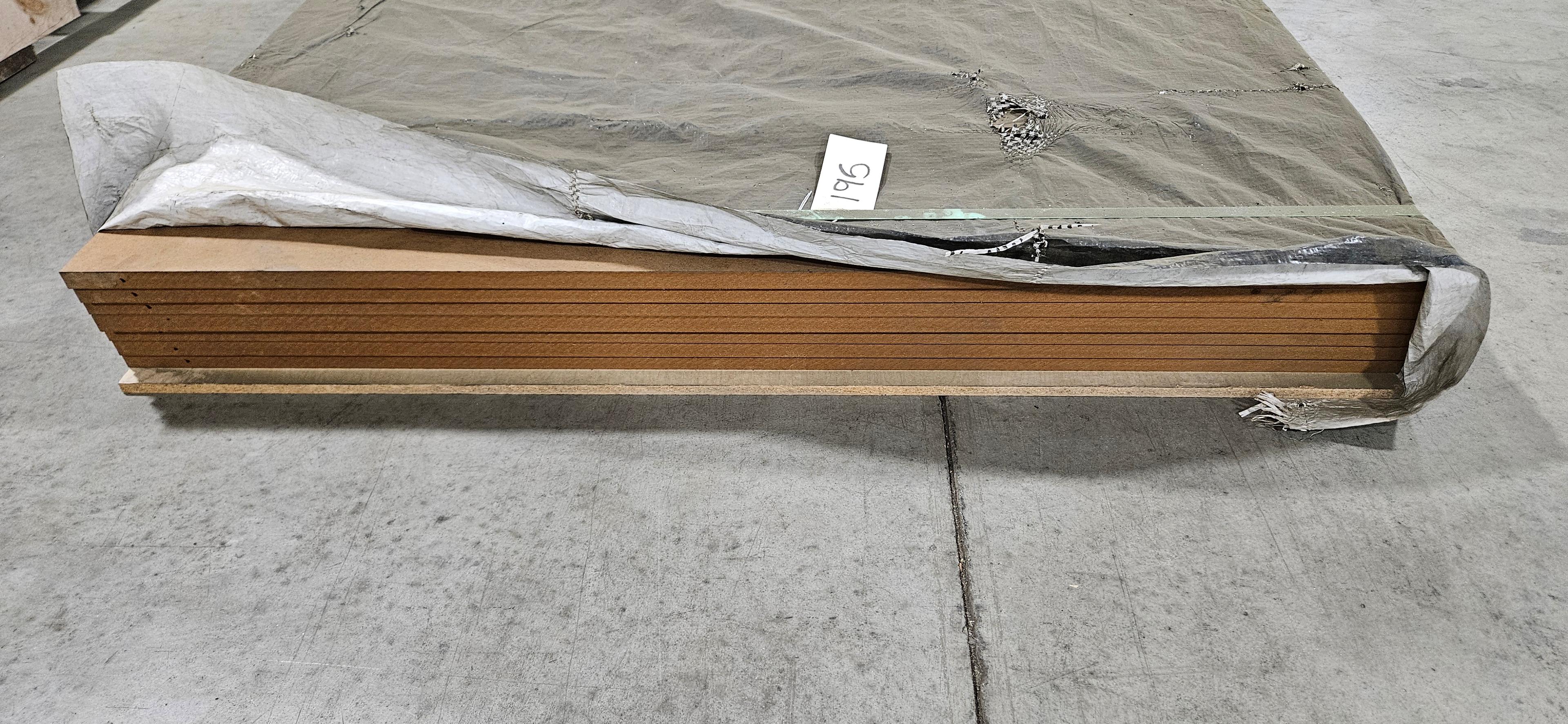 7 sheets of Exterior Grade MDF 49" x 97" x 3/4"