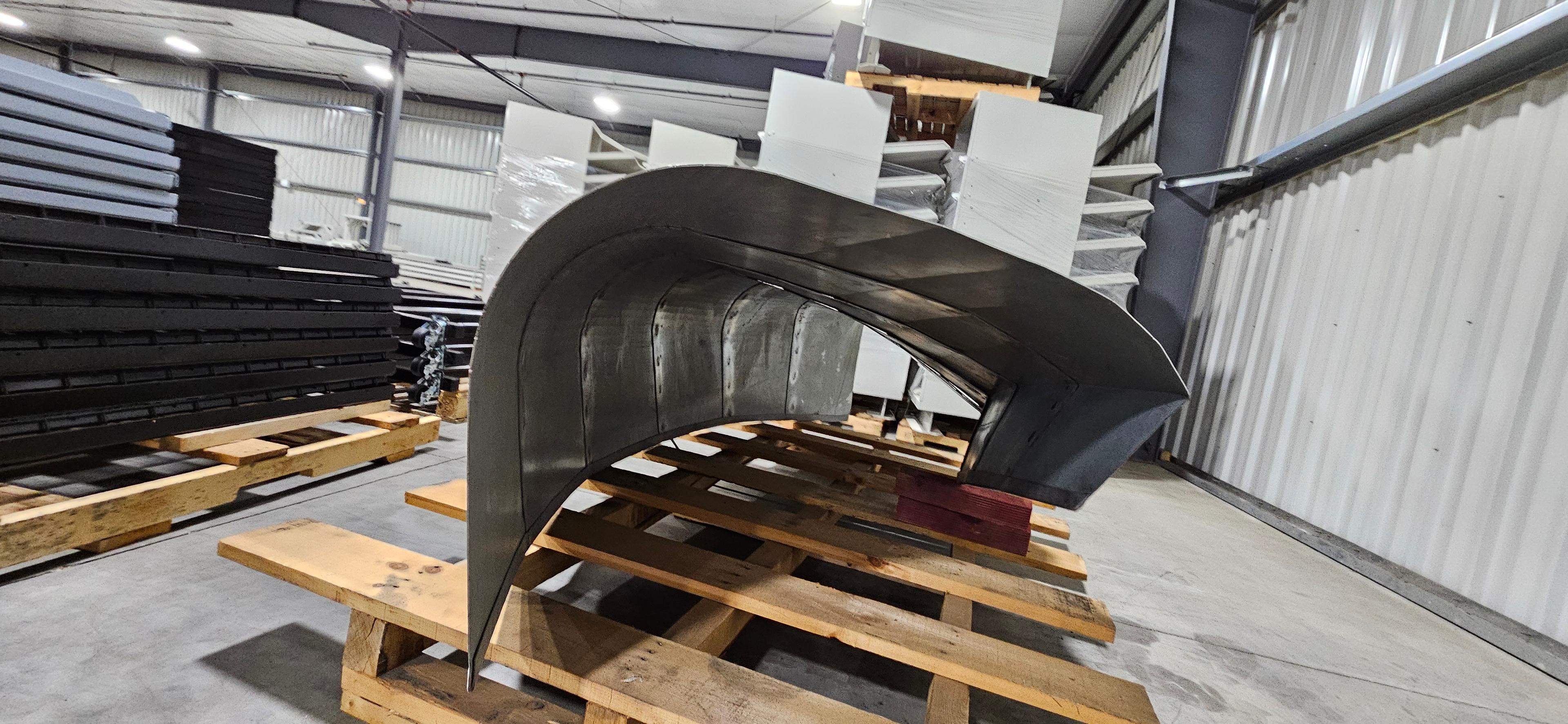 Gravity Chute - 115" Long x 48" W x 26" H