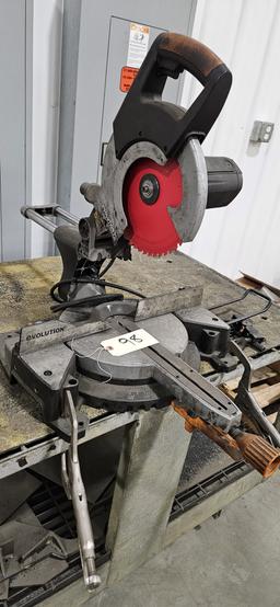 Evolution Sliding Miter Saw