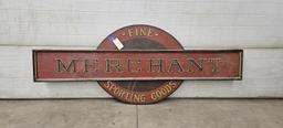 Merchant Sporting Goods Sign