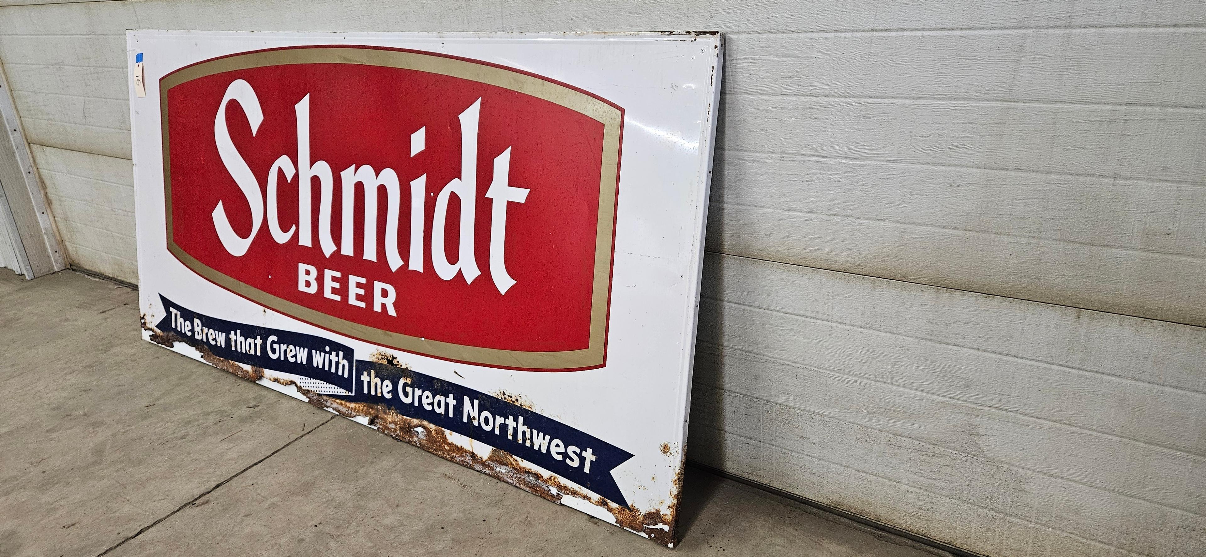 Schmidt Beer Sign - large