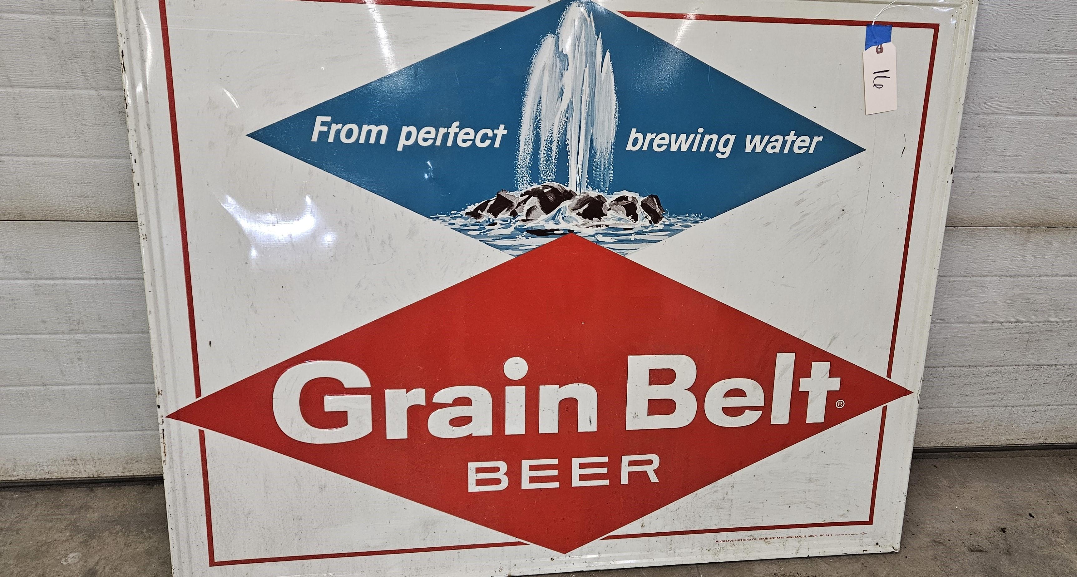 Grain Belt Sign - large