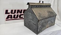 Vintage Galvanized Chicken Brooder
