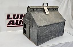Vintage Galvanized Chicken Brooder